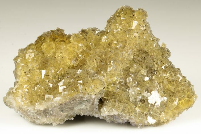 Gemmy, Yellow, Cubic Fluorite Cluster - Moscona Mine, Spain #188318